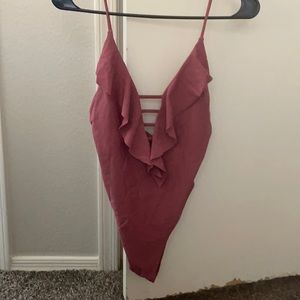 DUSTY ROSE SWIMSUIT